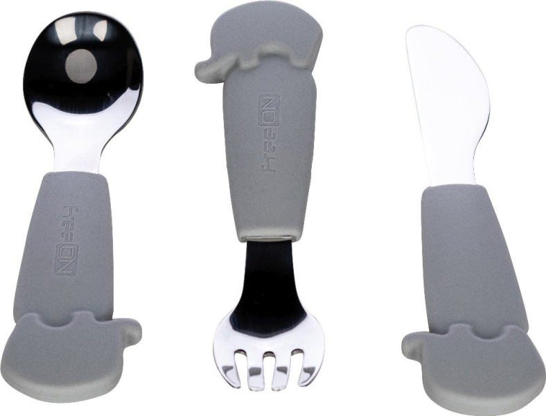 ΣΕΤ ΚΟΥΤΑΛΙ/ΠΙΡΟΥΝΙ/ΜΑΧΑΙΡΙ GREY CUTLERY SET
