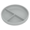 FREE ON ΠΙΑΤΟ ΣΙΛΙΚΟΝΗΣ ΜΕ ΧΩΡΙΣΜΑΤΑ GREY BABY LED WEANING