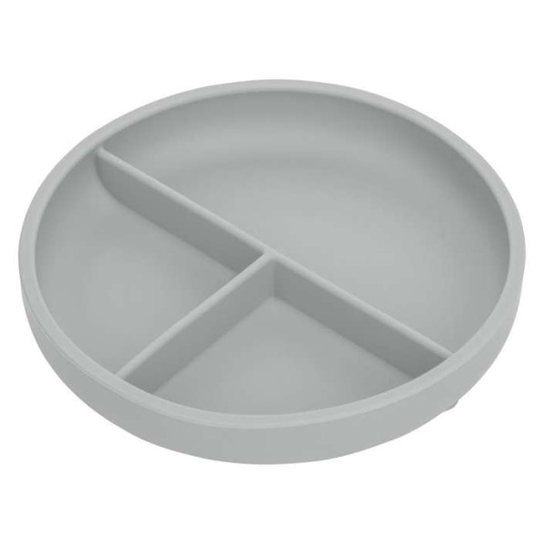 FREE ON ΠΙΑΤΟ ΣΙΛΙΚΟΝΗΣ ΜΕ ΧΩΡΙΣΜΑΤΑ GREY BABY LED WEANING