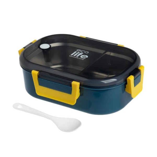 ΦΑΓΗΤΟΔΟΧΕΙΟ ΜΕ ΧΩΡΙΣΜΑ 900ml- BLUE