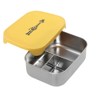 ΦΑΓΗΤΟΔΟΧΕΙΟ ΜΕ ΚΑΠΑΚΙ ΣΙΛΙΚΟΝΗΣ 800ML - GIRAFFE