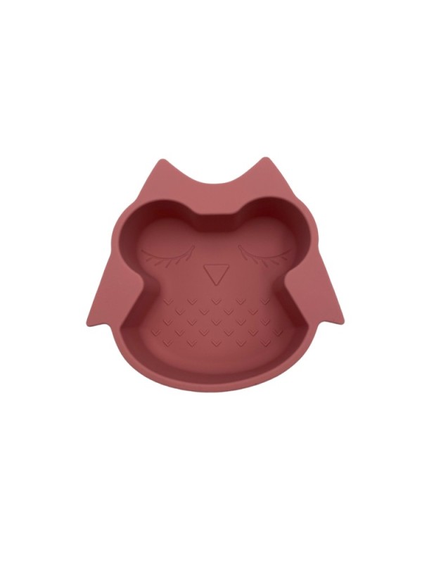 Olive the Owl – Silicone BowlΡΟΖ