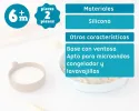 Πιάτο Σιλικόνης με χωρίσματα και μπολ Σιελ Πιάτο Σιλικόνης με χωρίσματα και μπολ Σιελ