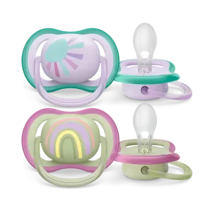 SCF085/59 ΠΙΠΙΛΑ ULTRA AIR 0-6M GIRL 2ΤΜΧ ΣΙΛ/ΝΗΣ SOOTHER AIR X2
