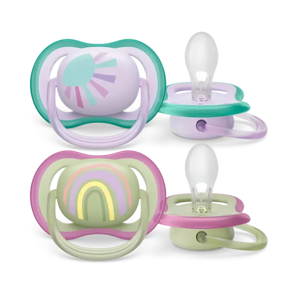 SCF085/59 ΠΙΠΙΛΑ ULTRA AIR 0-6M GIRL 2ΤΜΧ ΣΙΛ/ΝΗΣ SOOTHER AIR X2