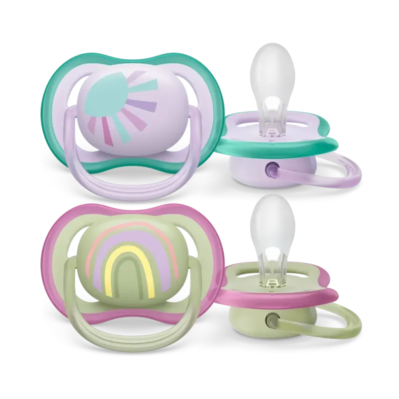 SCF085/59 ΠΙΠΙΛΑ ULTRA AIR 0-6M GIRL 2ΤΜΧ ΣΙΛ/ΝΗΣ SOOTHER AIR X2