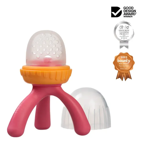 B.BOX SILICONE FRESH FOOD FEEDER STRAWBERRY SHAKE ΤΡΟΦΟΔΟΤΗΣ ΜΕ