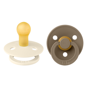 BIBS ΠΙΠΙΛΕΣ COLOUR 2ΤΜΧ LATEX No1 IVORY/DARK OAK
