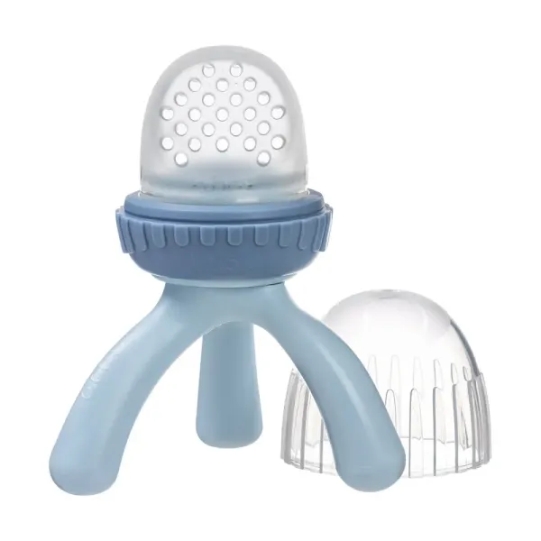 B.BOX SILICONE FRESH FOOD FEEDER LULLABY BLUE ΤΡΟΦΟΔΟΤΗΣ ΜΕ ΚΑΠΑ