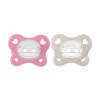 ΠΙΠΙΛΑ ΟΛΟ ΣΙΛΙΚΟΝΗ 2ΤΜΧ PHYSIOFORMA DUAL SOFT ΡΟΖ 6-16M