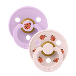 ΠΙΠΙΛΕΣ BIBS STUDIO COLOUR LADYBUG LATEX 1 VIOLET SKY MIX