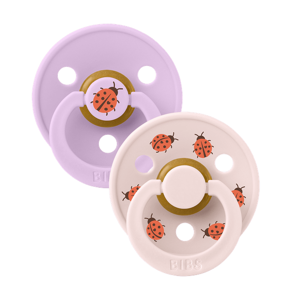 ΠΙΠΙΛΕΣ BIBS STUDIO COLOUR LADYBUG LATEX 1 VIOLET SKY MIX