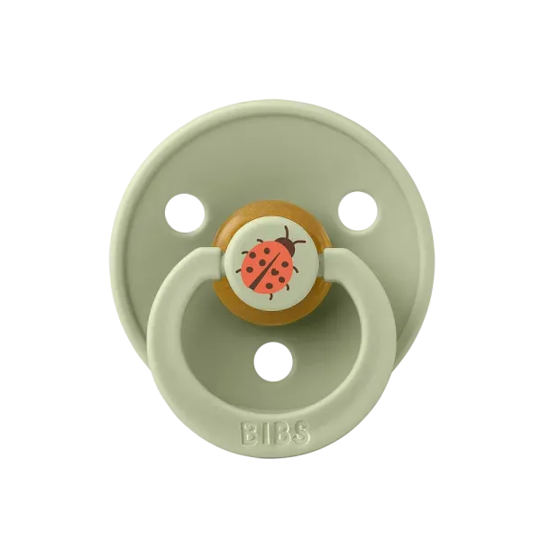 ΠΙΠΙΛΕΣ BIBS STUDIO COLOUR LADYBUG LATEX 1 SAGE MIX