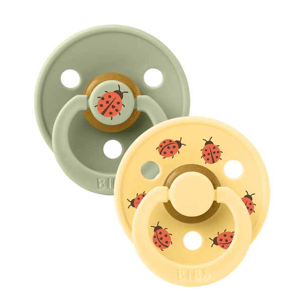 ΠΙΠΙΛΕΣ BIBS STUDIO COLOUR LADYBUG LATEX 1 SAGE MIX