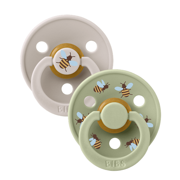 ΠΙΠΙΛΕΣ BIBS STUDIO COLOUR BUMBLEBEE LATEX 1 MUSHROOM MIX