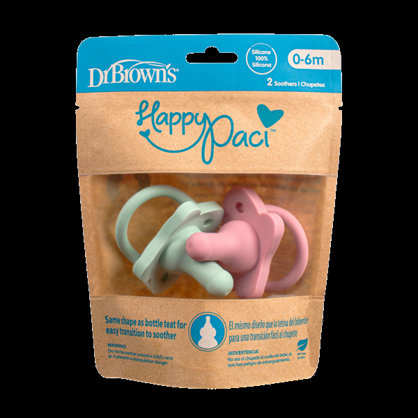 ΠΙΠΙΛΑ  HAPPY PACI ροζ/πρασινη (2τεμ)