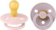 BIBS ΣΕΤ ΠΙΠΙΛΕΣ 2ΤΜΧ – COLOUR – BLOSSOM/DUSTY LILAC – ΣΤΡΟΓΓΥΛΗ No1