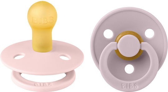 BIBS ΣΕΤ ΠΙΠΙΛΕΣ 2ΤΜΧ – COLOUR – BLOSSOM/DUSTY LILAC – ΣΤΡΟΓΓΥΛΗ No1