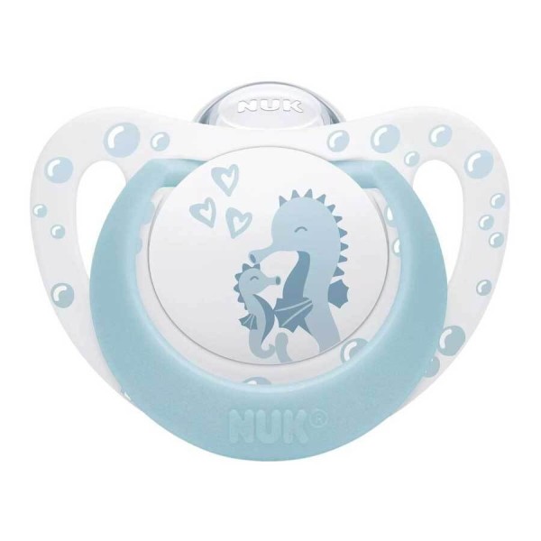 ΨΕΥΔΟ/ΤΡΟ ΣΙΛ. FIRST CHOICE ΜΕΓ1 ΜΕ ΘΗΚΗ SEAHORSE - NUK