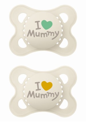 Πιπίλα Ι Love Mummy  Σιλικόνης 2-6 μηνών