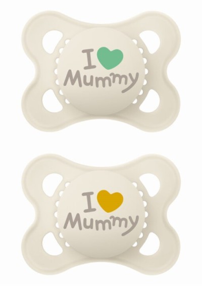 Πιπίλα Ι Love Mummy  Σιλικόνης 2-6 μηνών