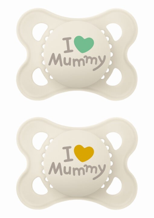 Πιπίλα Ι Love Mummy  Σιλικόνης 2-6 μηνών