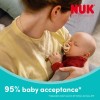 NUK ΠΙΠΙΛΑ PERFECT MACTH ΣΙΛΙΚ. ΜΕΓ. 1 GREEV/BLUE