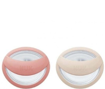 NUK ΠΙΠΙΛΑ PERFECT MACTH ΣΙΛΙΚ. ΜΕΓ. 1 BEIGE/RED
