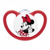 NUK ΨΕΥΔΟ/ΤΡΟ ΣΙΛΙΚ.PERFECT MATCH AIR MINNIE ΜΕΓ.1 1/ΤΕΜ ΜΕ ΘΗΚΗ RED