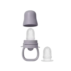 BIBS BABY FEEDER FOSSIL GREY