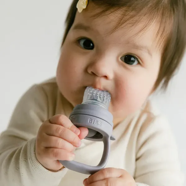 BIBS BABY FEEDER FOSSIL GREY