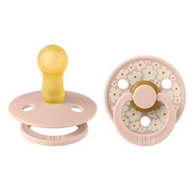 BIBS  ΣΕΤ ΠΙΠΙΛΕΣ 2ΤΜΧ – JASMINE BLUSH MIX – ΣΤΡΟΓΓΥΛΗ No2