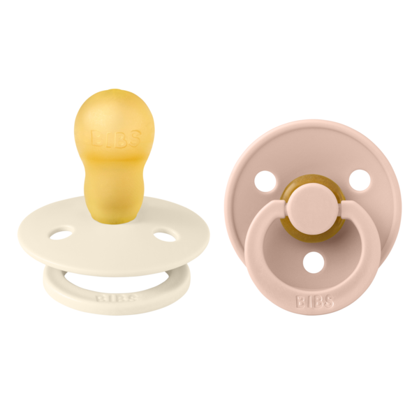 BIBS  2ΤΜΧ – COLOUR – IVORY / BLUSH – ΣΤΡΟΓΓΥΛΗ No3