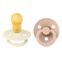 BIBS  2ΤΜΧ – COLOUR – IVORY / BLUSH – ΣΤΡΟΓΓΥΛΗ No3