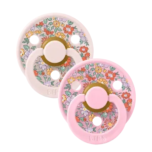 Πιπίλες Colour BIBS x LIBERTY 2 Τεμάχια Oscar Meadow - Petal Mix -Νο 2