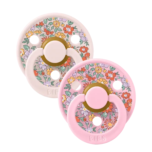 Πιπίλες Colour BIBS x LIBERTY 2 Τεμάχια Oscar Meadow - Petal Mix -Νο 2
