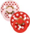 Πιπίλες STUDIO Colour 2 Τεμάχια Polka - Blossom/Candy Apple - No 2