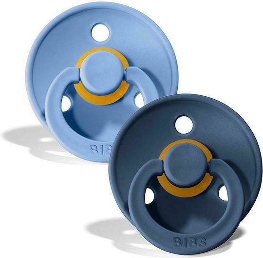 Colour Πιπίλες 2 Τεμάχια - Sky Blue/Steel Blue ΜΕΓ1 - No 2