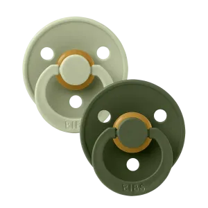ΣΕΤ ΠΙΠΙΛΕΣ 2ΤΜΧ – COLOUR – SAGE/HUNTER GREEN – ΣΥΜΜΕΤΡΙΚΗ Νο2 - BIBS