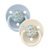 BIBSxLIBERTY ΠΙΠΙΛΕΣ DE LUX 2 PACK SILICONE ONESIZE ELOISE BABY BLUE MIX