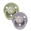 BIBSxLIBERTY ΠΙΠΙΛΕΣ DE LUX 2 PACK SILICONE ONESIZE CAPEL SAGE MIX