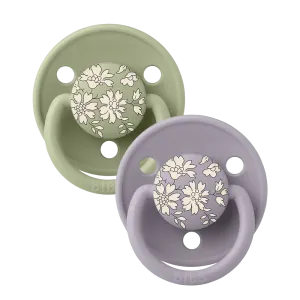 BIBSxLIBERTY ΠΙΠΙΛΕΣ DE LUX 2 PACK SILICONE ONESIZE CAPEL SAGE MIX