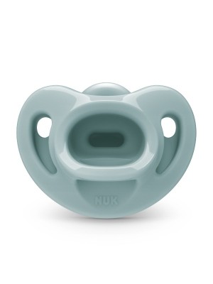 Nuk First Choise Soft Πιπίλα Soft 0-6 Μηνών Green