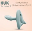 Nuk First Choise Soft Πιπίλα Soft 0-6 Μηνών Green