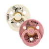 Moomin Colour Πιπίλες 2 τεμάχια Little My - Ivory/Dusty Pink No2 Moomin Colour Πιπίλες 2 τεμάχια Little My - Ivory/Dusty Pink No2