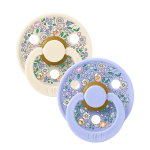 Colour BIBS x LIBERTY 2 Τεμάχια Chloe Meadow - Ivory Mix Νο1