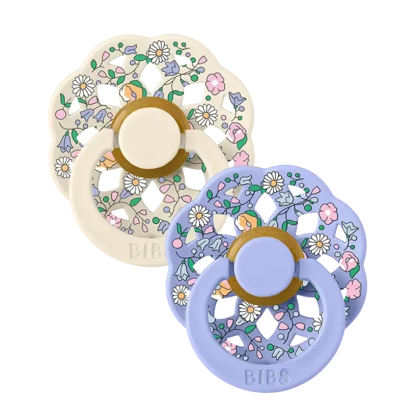 Boheme BIBS x LIBERTY 2 Τεμάχια Chloe Meadow - Ivory Mix νο1 Boheme BIBS x LIBERTY 2 Τεμάχια Chloe Meadow - Ivory Mix νο1