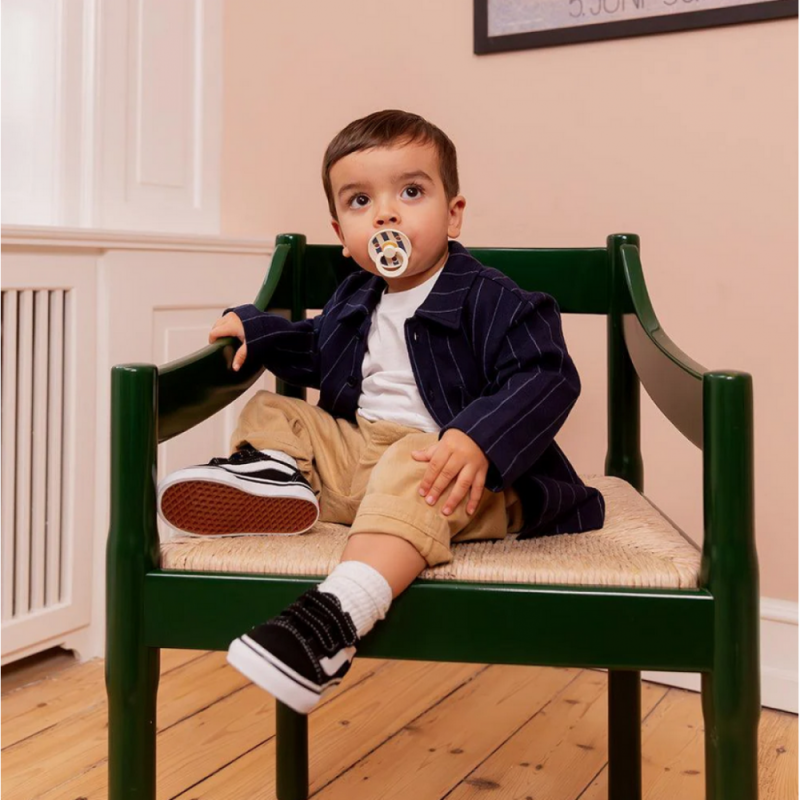 BIBS ΠΙΠΙΛΕΣ STUDIO COLOUR 2ΤΜΧ LATEX No1 IVORY STEEL BLUE MIX