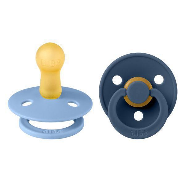 BIBS ΠΙΠΙΛΕΣ COLOUR 2ΤΜΧ LATEX No2 SKY BLUE/STEEL BLUE