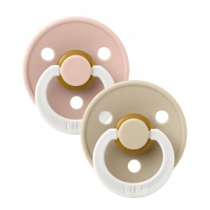 BIBS ΠΙΠΙΛΕΣ COLOUR 2ΤΜΧ LATEX No1 GLOW BLUSH/VANILLA